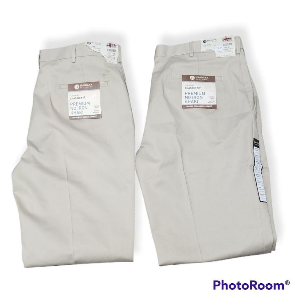 Men's HAGGAR KHAKIS